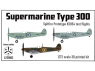 IBG maquette avion print 3D A720002 Supermarine Type 300 prototype K5054 De Spitfire vols d'essai 1/72