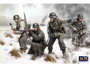 Master Box maquette militaire 35254 Infanterie Allemande Bastogne 1944 WWII 1/35