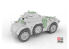 Lanmo Model maquette militaire MM35006 Voiture blindée italienne Autoblinda 40 1/35