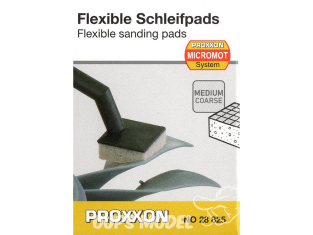 Proxxon outillage 28825 Plateaux de ponçage flexibles Medium