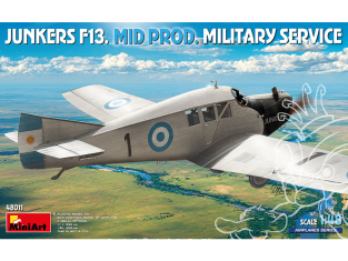 Mini Art maquette avion 48011 Junkers F13 Milieu de production service militaire 1/48 Mini Art maquette avion 48011 Junkers F13 Milieu de production service militaire 1/48