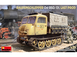 Mini Art maquette militaire 53007 RAUPENSCHLEPPER Ost RSO/01 DERNIÈRE PRODUCTION 1/35 Mini Art maquette militaire 53007 RAUPENSCHLEPPER Ost RSO/01 DERNIÈRE PRODUCTION 1/35