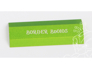 Border model outillage BD0105-G Cale à poncer en métal vert