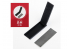 Border model outillage BD0095 Outil 2 en 1 Lime + cale à poncer Rouge