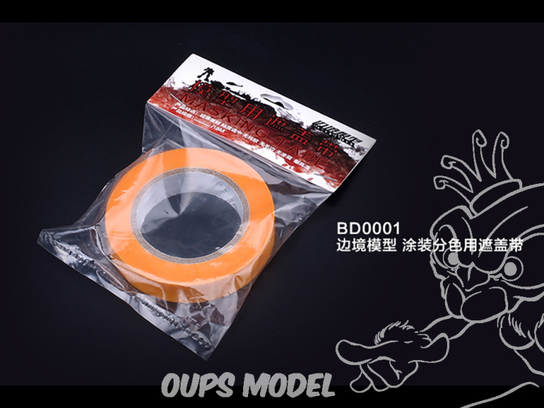 Border model accessoire BD0001-24 Bande cache 24mm 18m