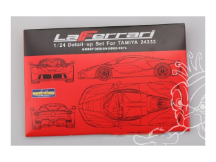 Hobby Design kit d'amélioration voiture HD02-0271 Detail-Up LaFerrari kit Tamiya 24333 1/24