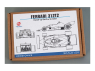 Hobby Design kit d'amélioration voiture HD02-0443 Detail-Up Ferrari 312T2 kit Hasegawa 23201 1/20