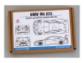 Hobby Design kit d'amélioration voiture HD02-0481 Detail-Up BMW M4 GT3 kit NUNU N°26 1/24