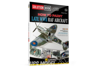MIG Librairie 6536 Solution Book 34 Black Edition - Comment peindre les avions de la RAF Late en Français (Multilangues)
