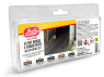 Ammo mig peinture Rail Center R-3000 Set weathering Zones de dépôt et salissures de voies 5 x 35ml