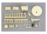 Hobby Design kit d'amélioration voiture HD03-0685 Moteur B16 avec PE, Pièces métalliques et Résine 1/24