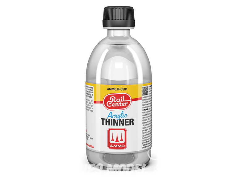 Ammo mig peinture Rail Center R-0501 Diluant Acrylique 500ml