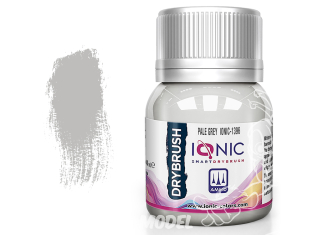 Ammo MIG IONIC peinture 1396 Drybrush Gris pâle 40ml