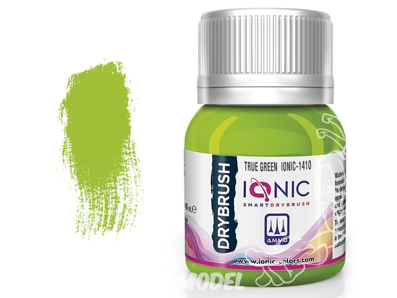 Ammo MIG IONIC peinture 1410 Drybrush Vert véritable 40ml