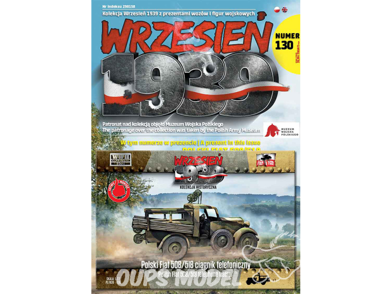 First to Fight maquette militaire pl130 Tracteur téléphonique polonais Fiat 508/518 1/72
