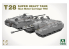 Takom maquette militaire 2209W T28 Box T28 + M28A1/A2 + Livre Edition Limitée 1/35