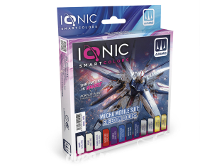 MIG peinture IONIC 0454 Set Mecha Mobile Suit Couleurs de la liberté 12 x 20ml