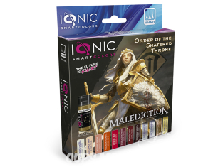 MIG peinture IONIC 0465 Set Malediction Order of the Shatered Throne 12 x 20ml