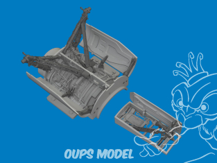 Eduard kit d'amelioration avion brassin Print 6481167 F-16C Baies de roues & jambes standard Tamiya 1/48