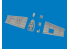 Eduard kit d'amelioration brassin Print 672457 Compartiement radio Messerschmitt Bf 109K-4 Eduard 1/72