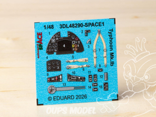 Eduard Space décalques 3D 3DL48290 Typhoon Mk.Ib Hasegawa / Hobby 2000 1/48