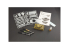 Italeri maquette militaire 75002 Starter Set Pz. kpfw. VI Tiger I Ausf.E marqueurs colle 1/56