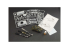 Italeri maquette militaire 75001 Starter Set Sherman M4A3E8 Fury marqueurs colle 1/56