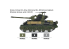 Italeri maquette militaire 75001 Starter Set Sherman M4A3E8 Fury marqueurs colle 1/56