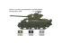 Italeri maquette militaire 75001 Starter Set Sherman M4A3E8 Fury marqueurs colle 1/56