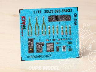 Eduard Space décalques 3D 3DL72093 CH-54A Icm 1/72