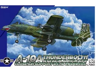 Great Wall Hobby maquette avion L7216 A-10A Thunderbolt Attack Aircraft Close Air Support 1/72