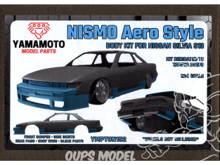 Yamamoto YMPTUN152 NISMO AERO KIT POUR SILVIA S13 kit Tamyia 24078 1/24