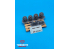 Yamamoto YMPTUN142 Kit de freins pour Nissan 240Z pour maquette Tamiya 24367 1/24