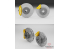 Yamamoto YMPTUN142 Kit de freins pour Nissan 240Z pour maquette Tamiya 24367 1/24