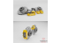 Yamamoto YMPTUN142 Kit de freins pour Nissan 240Z pour maquette Tamiya 24367 1/24