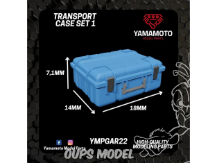 Yamamoto YMPGAR22 Quatre MALETTE DE TRANSPORT JEU 1 Type A 1/24
