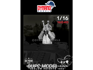 Dynamo models figurine 16040 Commandant de char Allemand "Seelow Heights 1945" 1/16