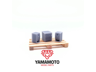 Yamamoto YMPGAR18 Ensemble garage set 4 Accessoire d'atelier 1/24