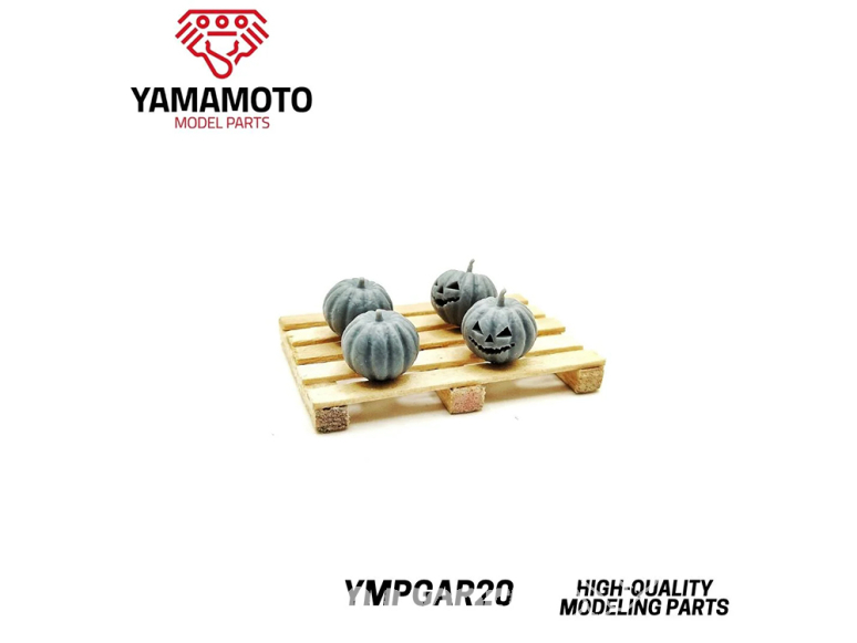 Yamamoto YMPGAR20 Ensemble de citrouilles pour Halloween 1/24
