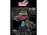 Dynamo models figurine 35169 Famille de Réfugiés Européen dans une voiture 1/35
