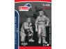 Dynamo models figurine 48169 Set Tankistes U.S. en réparation 1/48