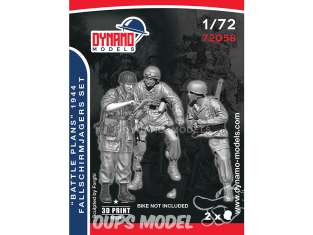 Dynamo models figurine 72058 Set Fallschirmajagers 1944 "Plans de bataille" 1/72