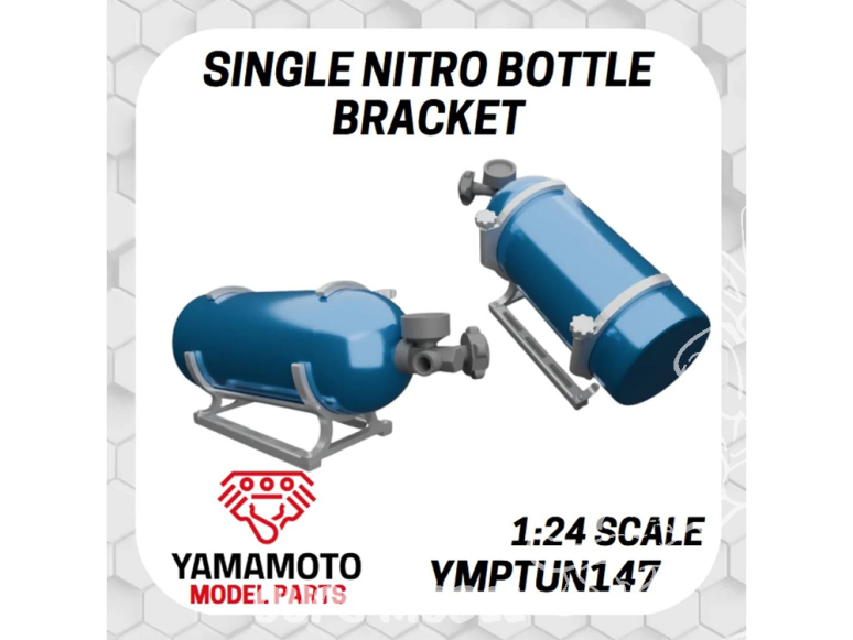 Yamamoto YMPTUN147 Support pour bouteille de protoxyde d'azote (simple) 1/24