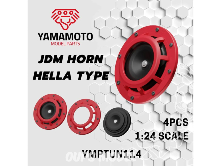 Yamamoto YMPTUN114 Klaxon HELLA JDM 1/24
