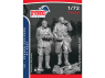Dynamo models figurine 72064 Set Officiers Française au repos 1940 1/72