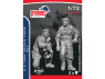 Dynamo models figurine 72061 Set Equipage de char U.S. en réparation 1/72