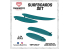Yamamoto YMPTUN107 ENSEMBLE DE PLANCHE DE SURF 1/24