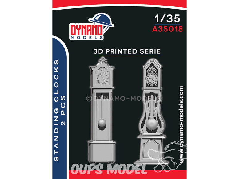 Dynamo models accessoires A35018 Pendules sur pied x2 1/35