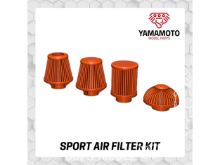 Yamamoto YMPTUN012 KIT DE FILTRE À AIR SPORT 1/24