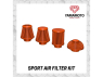 Yamamoto YMPTUN012 KIT DE FILTRE À AIR SPORT 1/24